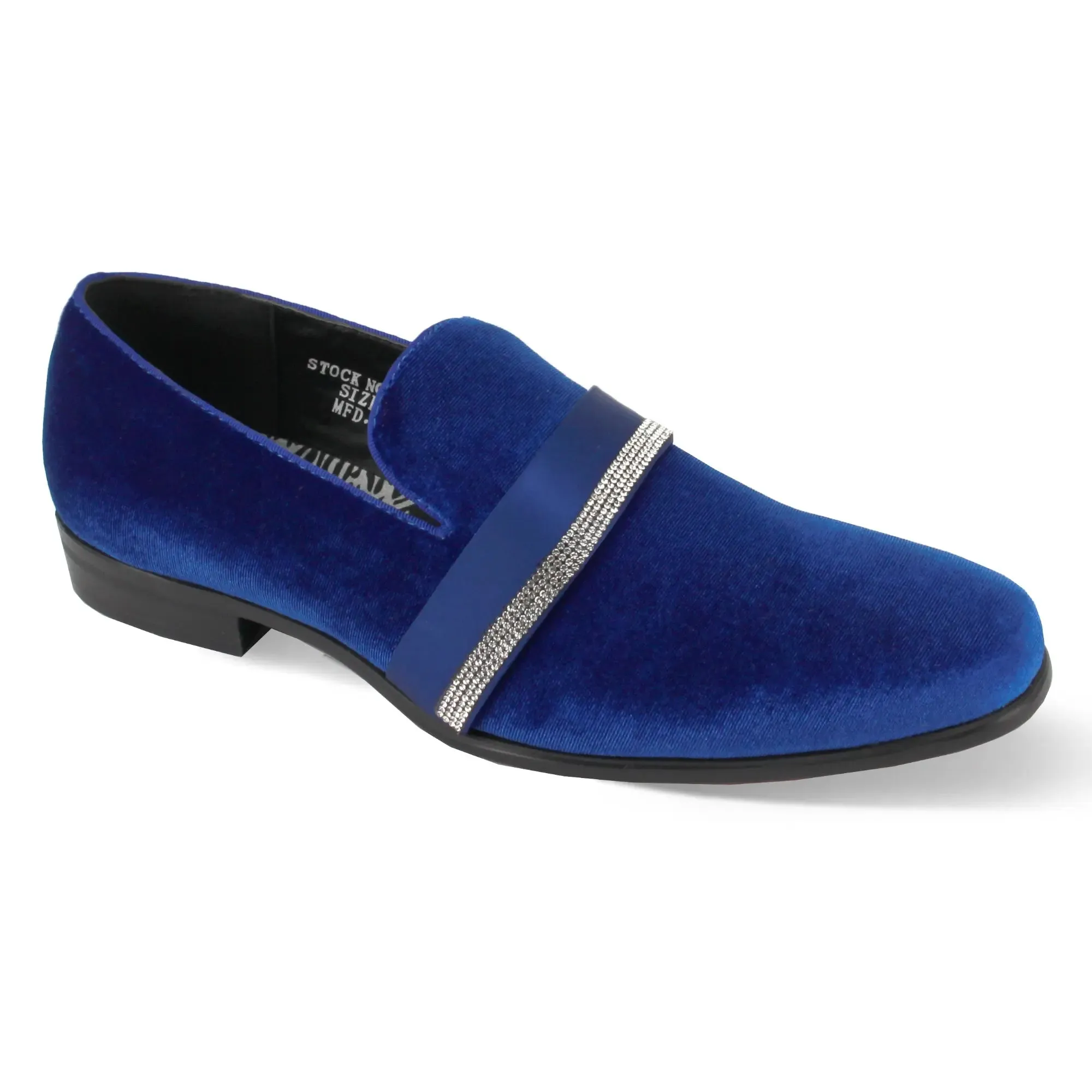 After Midnight 6991 Velvet Smoker Slip-on Dress Shoe