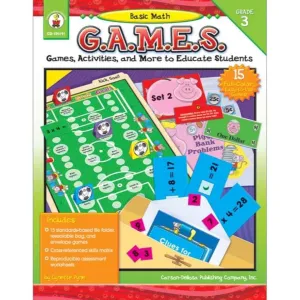 Basic Math Games Workbook Grade 3