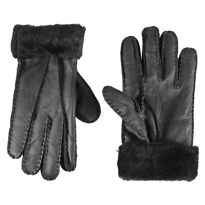 BOL Women's Shearling Leather Gloves