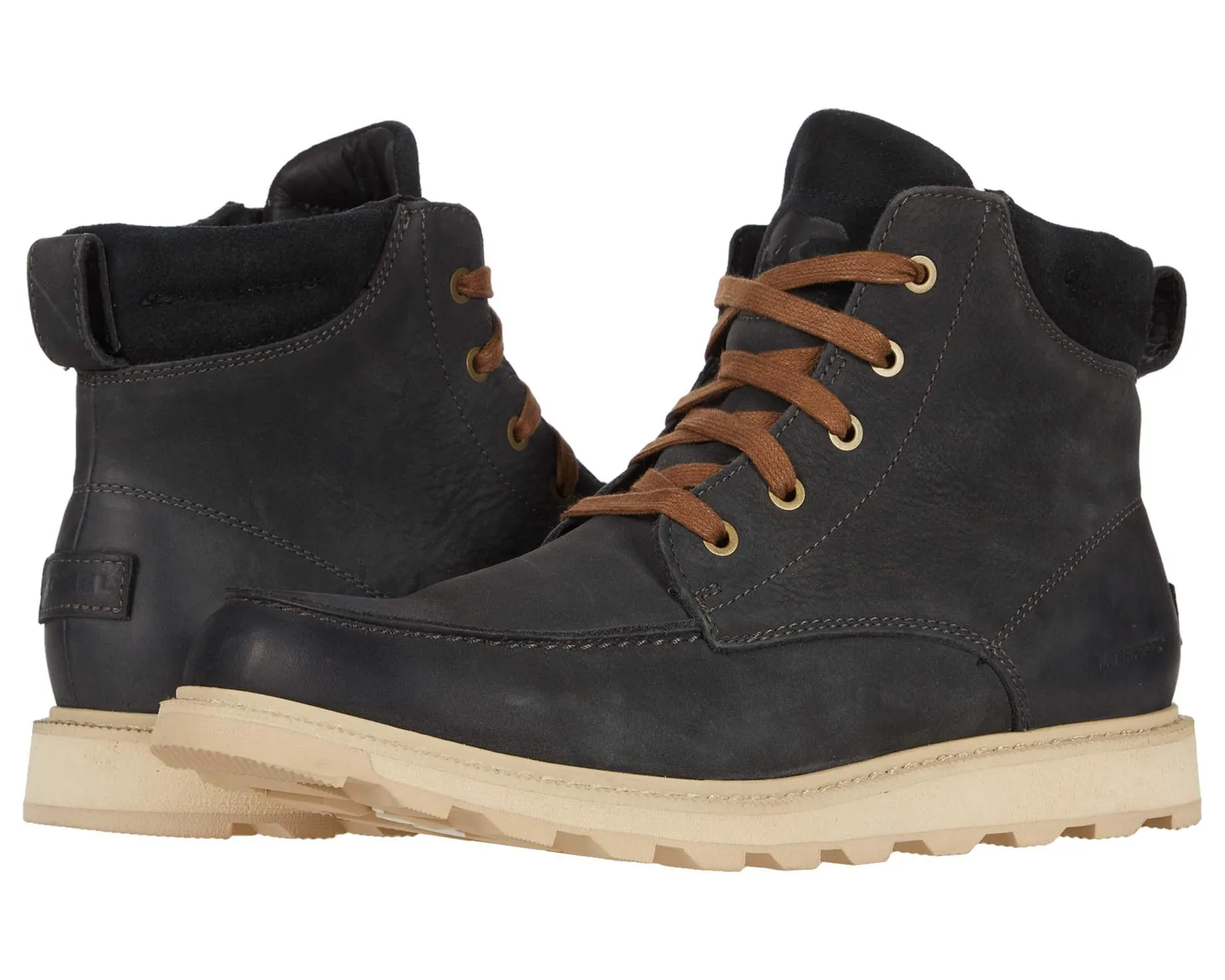 Boots Madson II Moc Toe Waterproof SOREL, charcoal