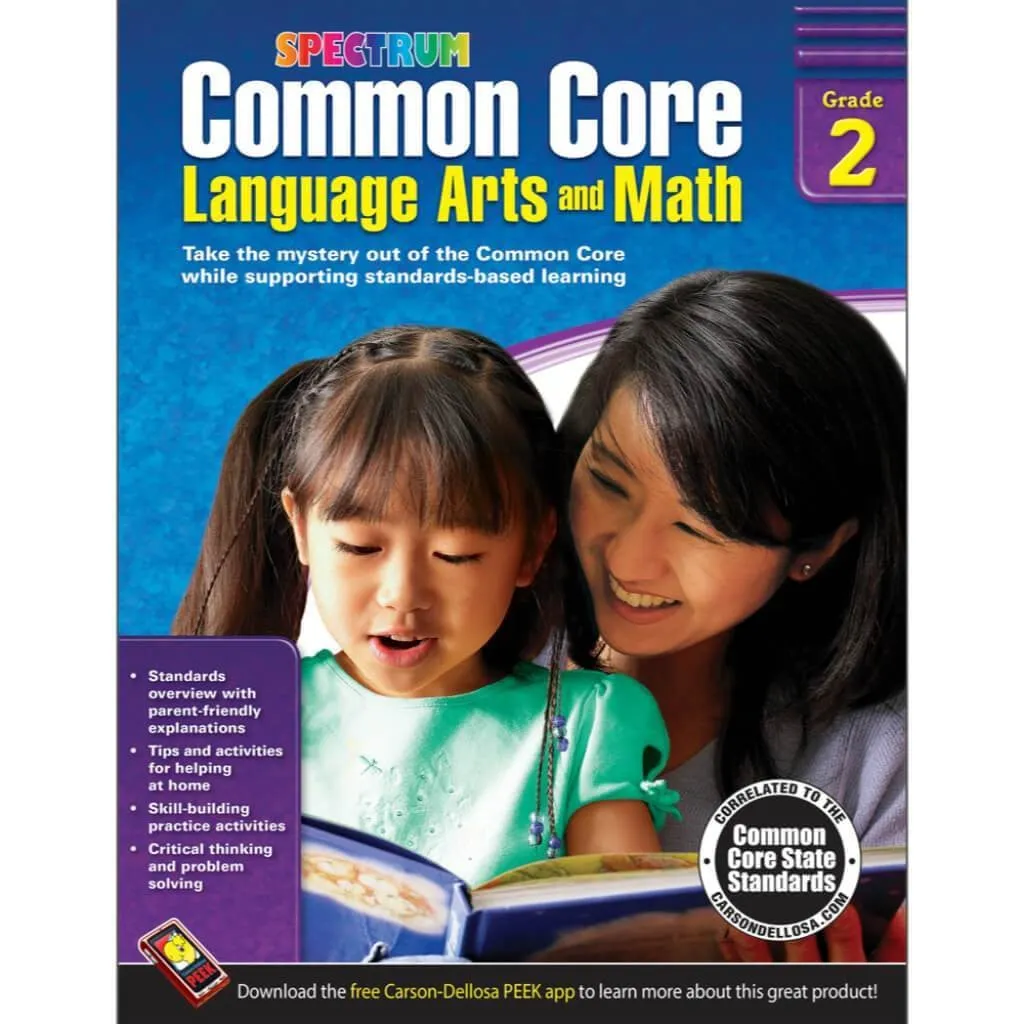 Cc Language Arts And Math Grade 2