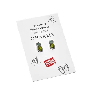 Fitflop Iqushion Crystal Pineapple Charms 2-Pack