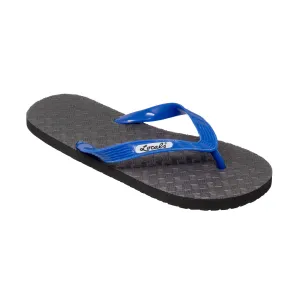 Men's Solid Blue Strap Slippah