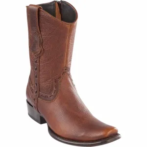 Men's Wild West Genuine Leather Dubai Toe Short Boot 279B9940