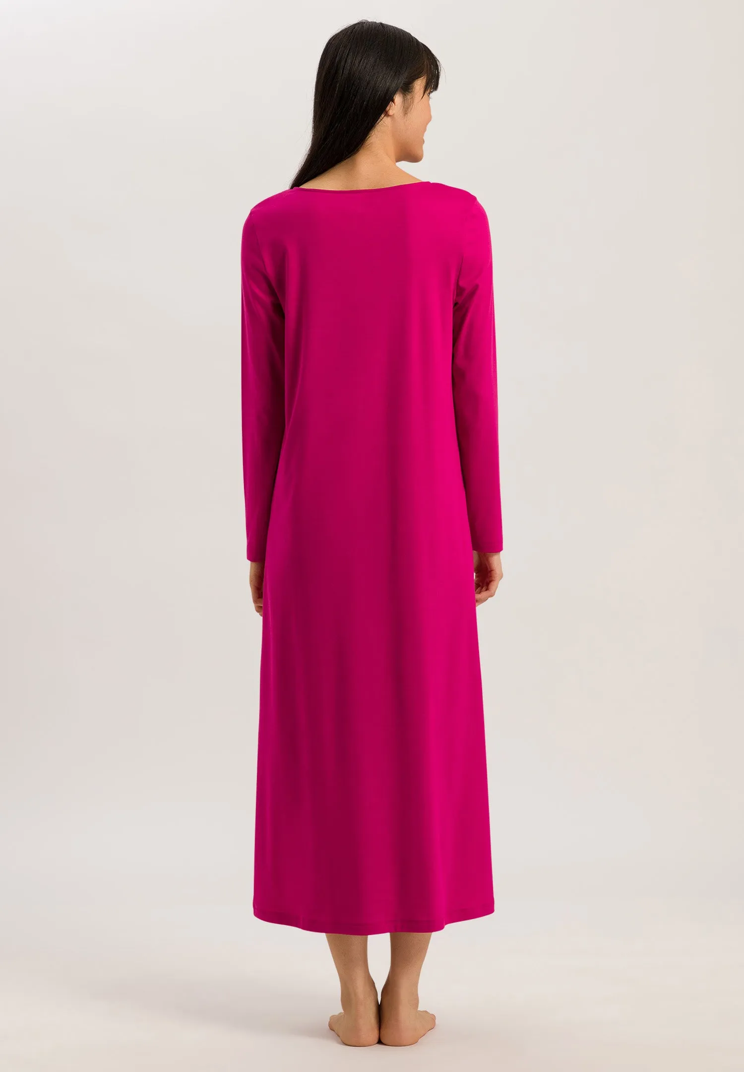 Michelle Supima Cotton Long Nightgown | Fuchsia 74945-2462