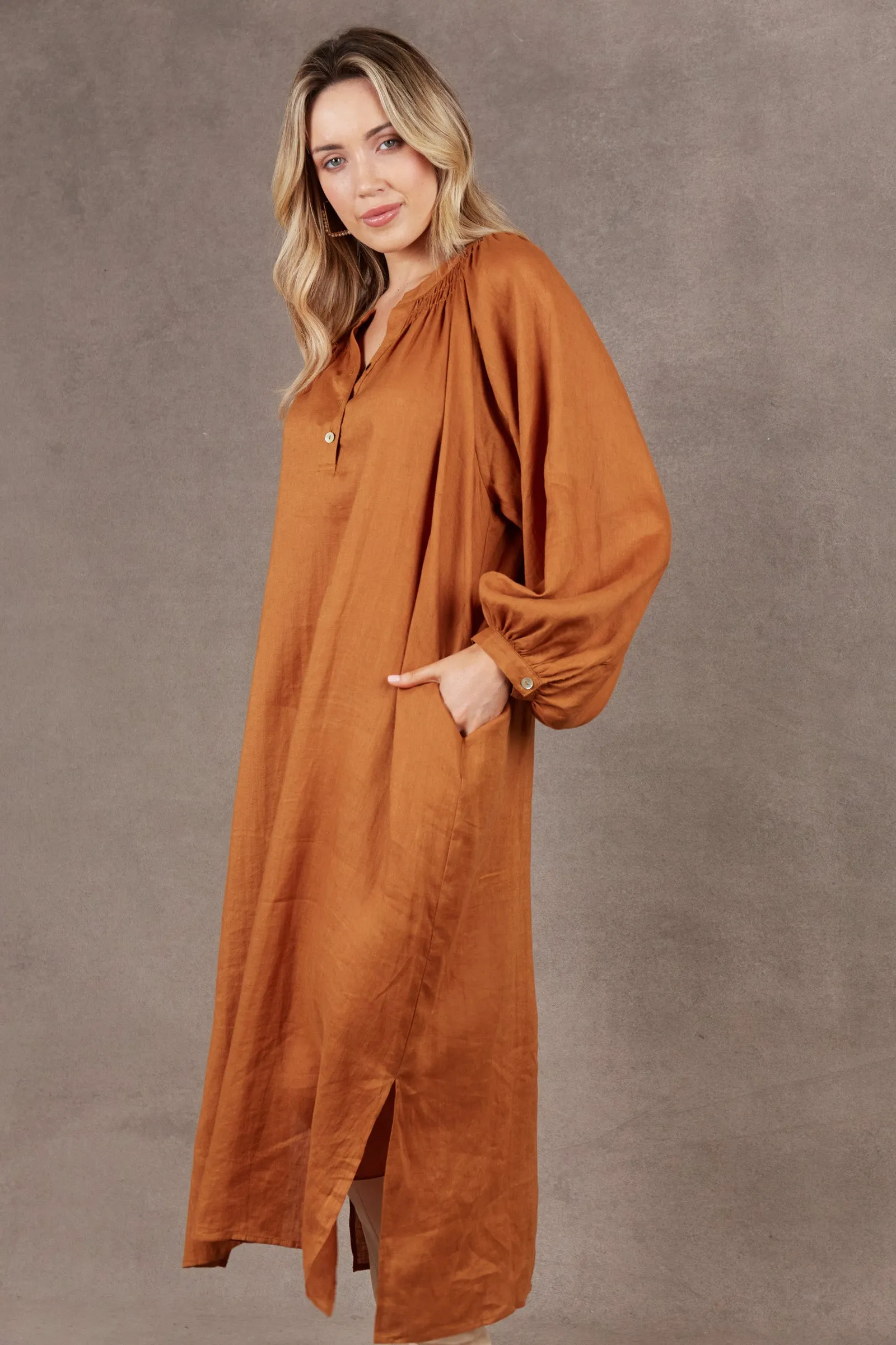 Nama Dress - Ochre