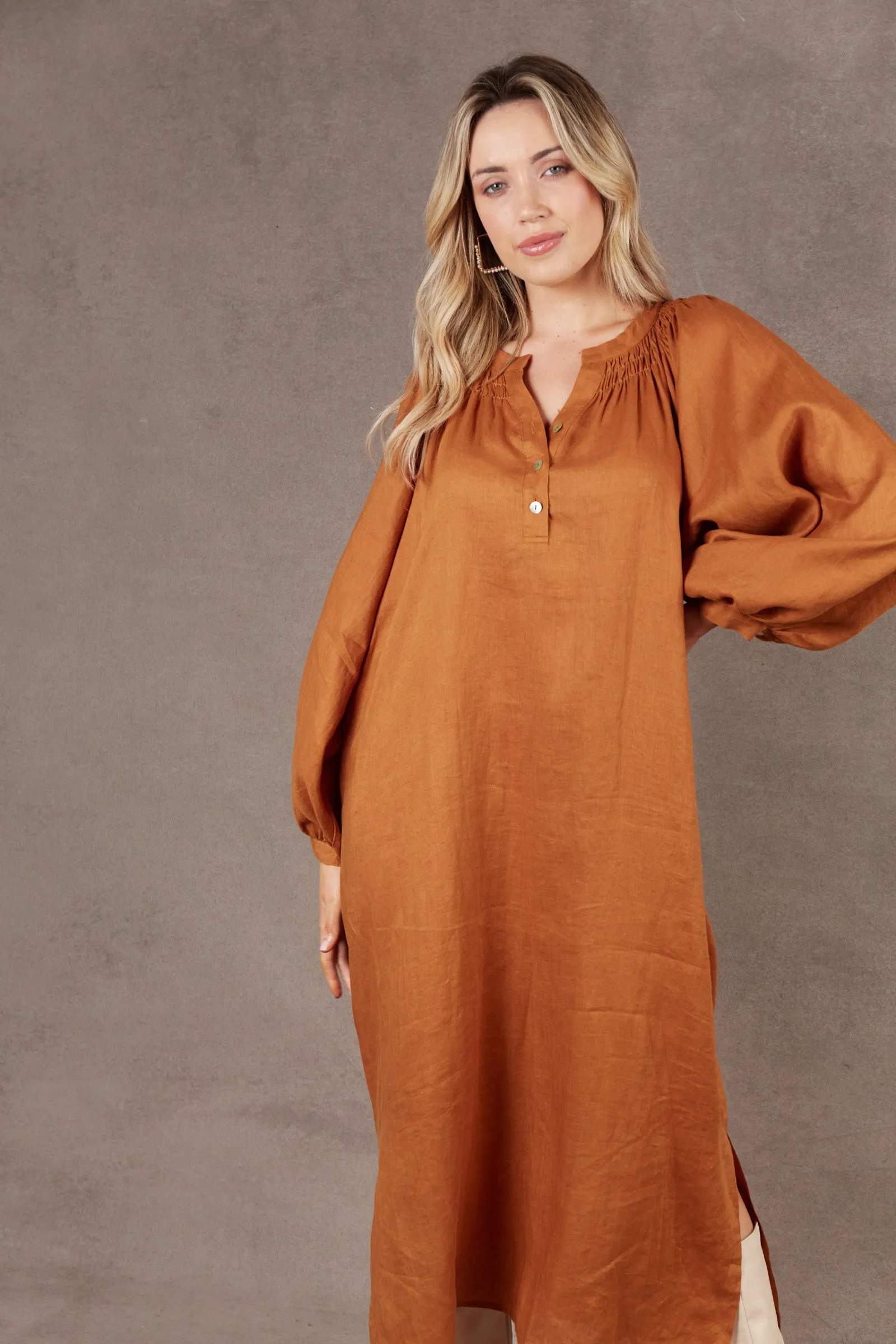 Nama Dress - Ochre