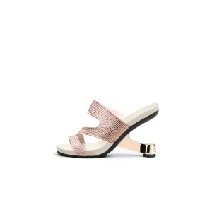 Playful Wave Strap Gravity Mules