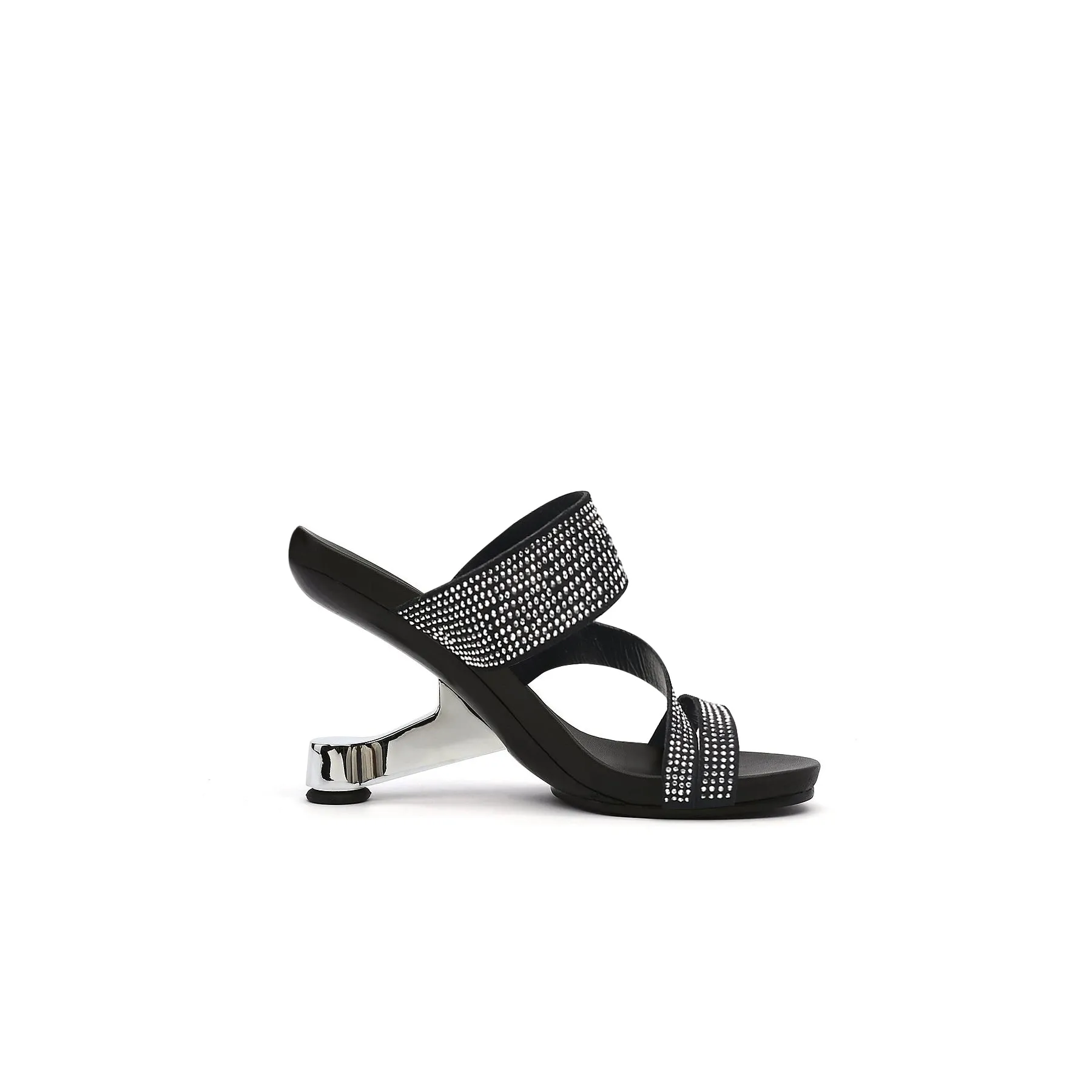 Playful Wave Strap Gravity Mules