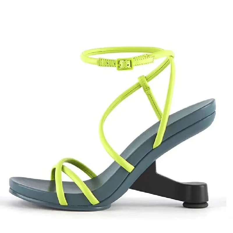 TEEK - Floor Foot Stand Gladiator Sandals