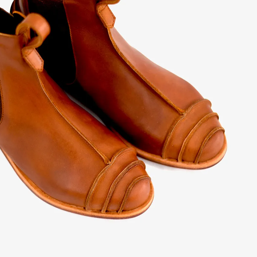 The Rathdowne Boot - Deep Caramel