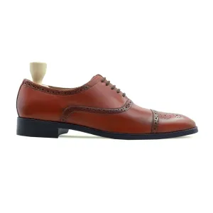 Thim - Men's Brown Calf Leather Oxford Shoe