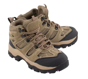 Women Waterproof Brown Hiking Boot