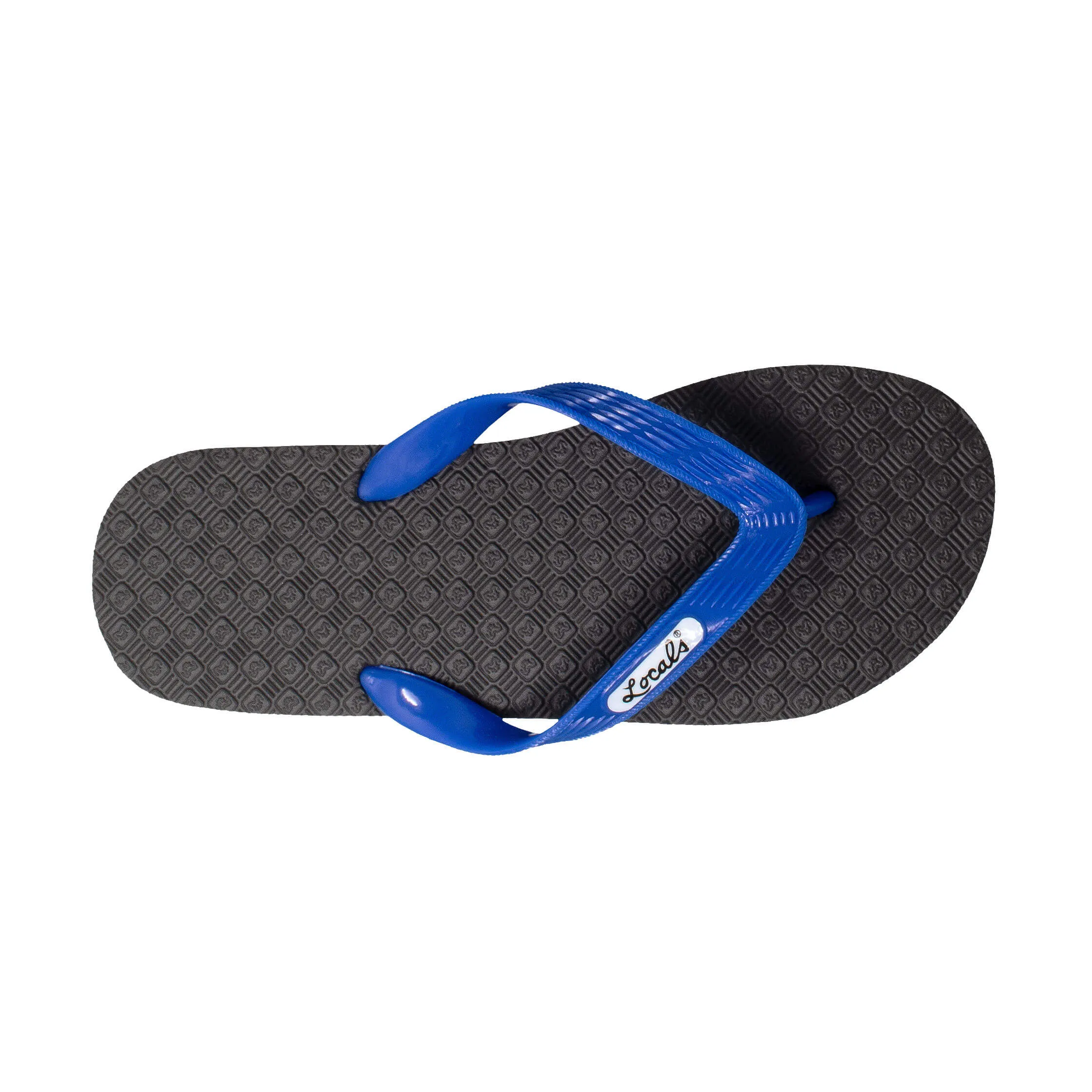 Women's Solid Blue Strap Slippah